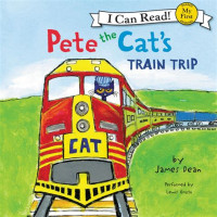 Image of Pete the cat's train trip