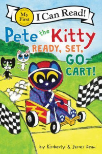 Image of Pete the Kitty ready, set, go-cart!